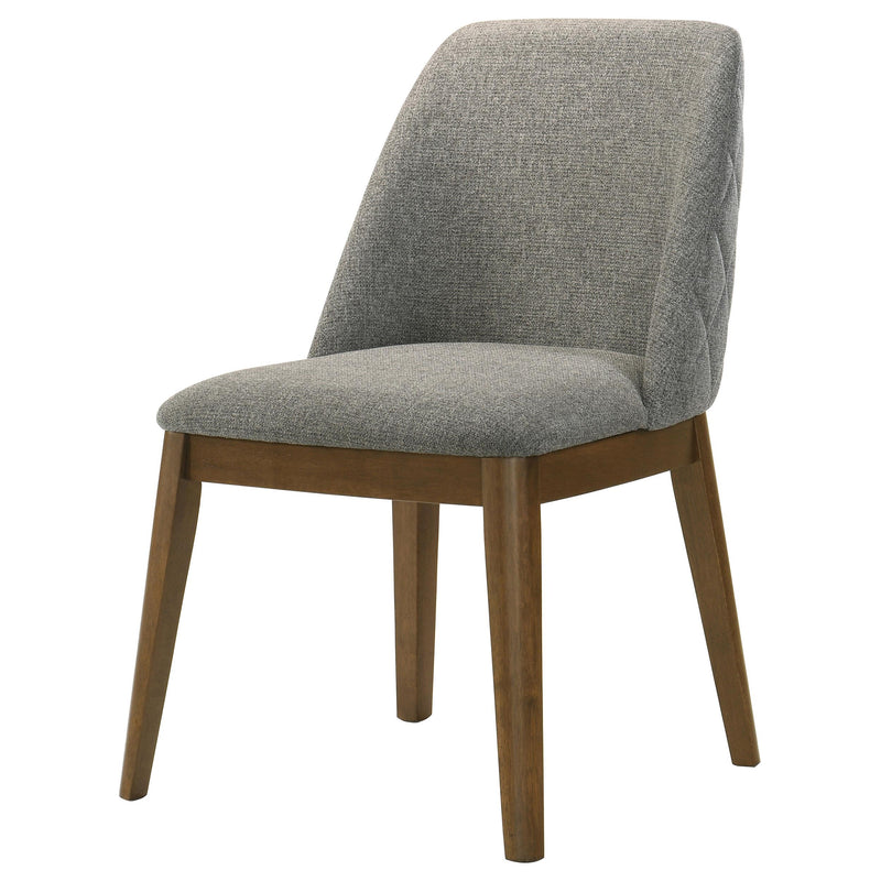 Franklin Upholstered Dining Side Chair Grey (Set of 2) - detail 5