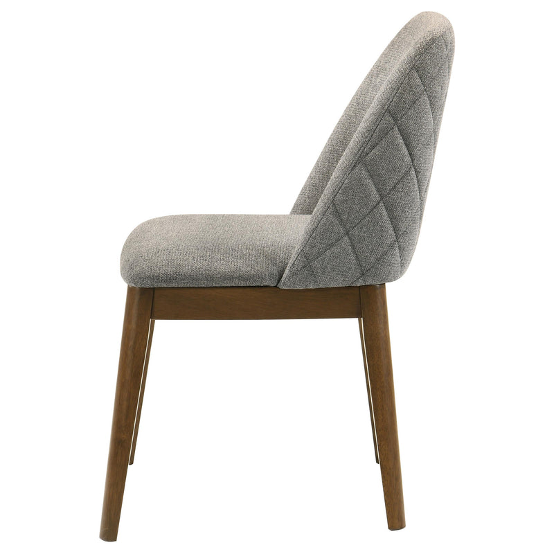 Franklin Upholstered Dining Side Chair Grey (Set of 2) - detail 6