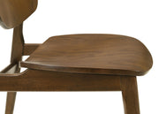Franklin 5-piece 54-inch Round Dining Table Set Dark Brown - detail 9