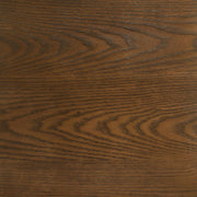 Franklin 54-inch Round Wood Pedestal Base Dining Table Dark Brown - detail 5