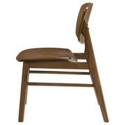 Benford Dining Side Chair Wood Seat Dark Brown (Set of 2) - detail 6