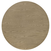 Hamlyn 5-piece Round Wood Dining Set Wheat and Natural Oak - detail 4