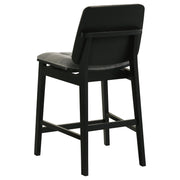 Hamlyn 5-piece Round Wood Counter Height Dining Set Grey and Black - detail 7