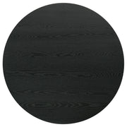 Hamlyn 43-inch Round Wood Counter Height Dining Table Black - detail 3