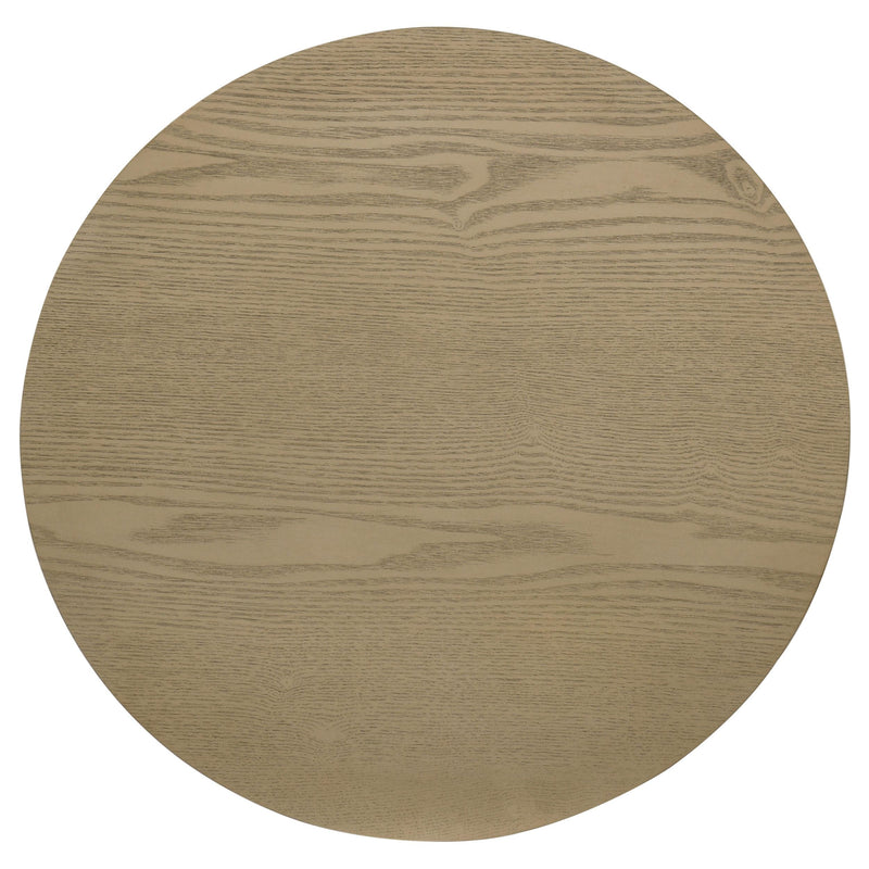 Hamlyn 5-piece Round Wood Counter Height Dining Set Cream and Natural Oak - detail 4