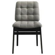 Strouse 5-piece Dining Set Grey and Black - detail 8