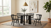 Strouse 5-piece Dining Set Black