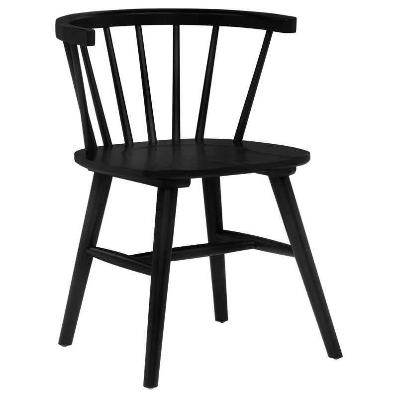 Strouse 5-piece Dining Set Black - detail 7