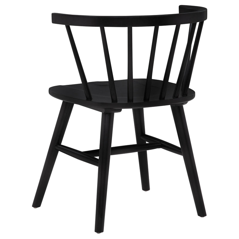 Strouse 5-piece Dining Set Black - detail 9