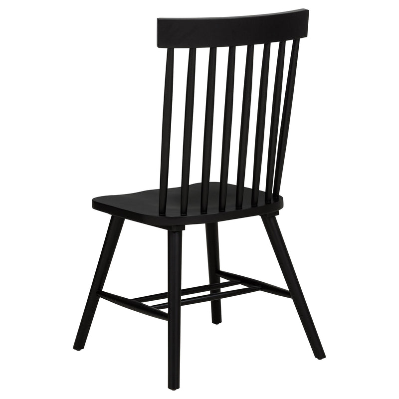Strouse 5-piece Dining Set Black - detail 9