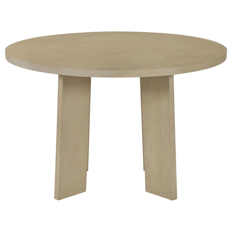 Strouse 5-piece Dining Set Wheat and Natural Oak - detail 5