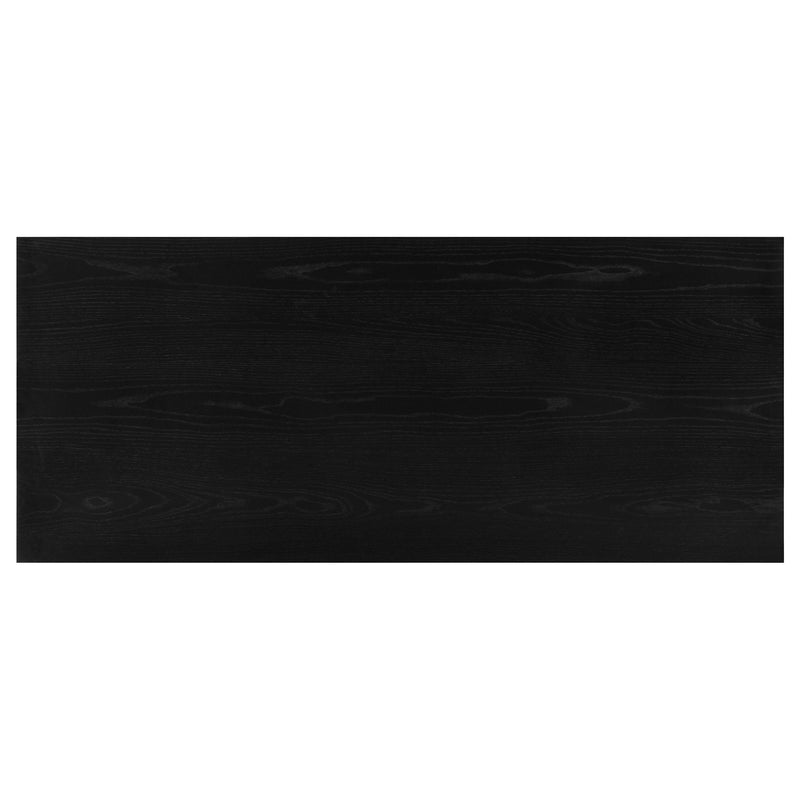 Decker 7-piece 82-inch Rectangular Dining Set Black - detail 6