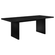 Decker 82-inch Rectangular Wood Dining Table Black - alternate view