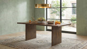 Decker 82-inch Rectangular Wood Dining Table Walnut