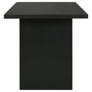 Decker 7-piece 70-inch Rectangular Counter Height Dining Set Black - detail 5