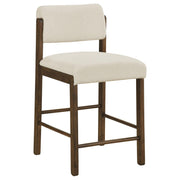 Decker 7-piece 70-inch Counter Height Dining Set Cream and Walnut - detail 7