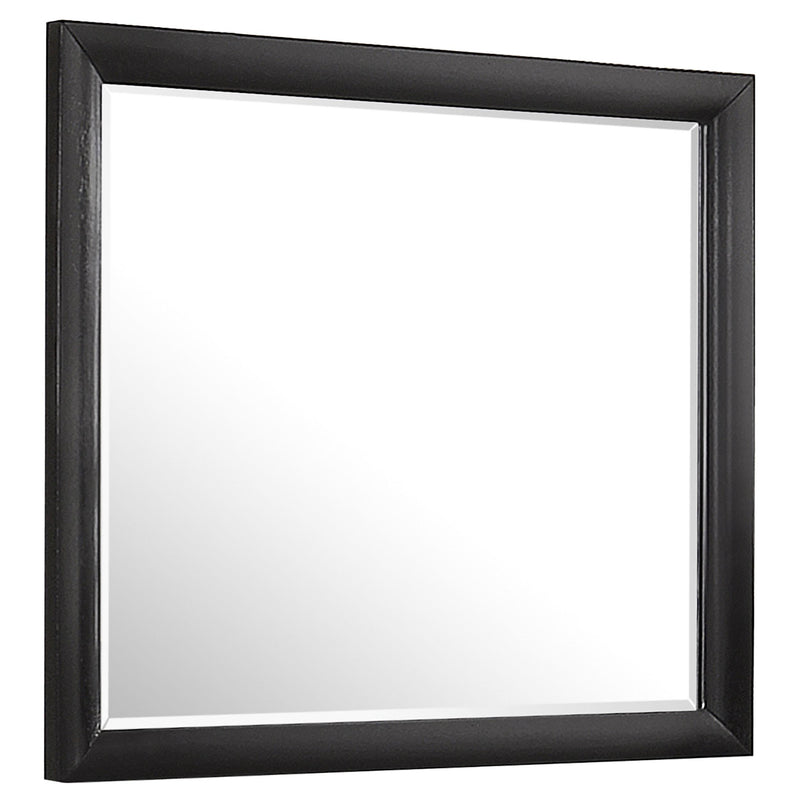 Briana Dresser Mirror Black - alternate view