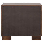 Jessica 5-piece Queen LED Bedroom Set Cappuccino - detail 7