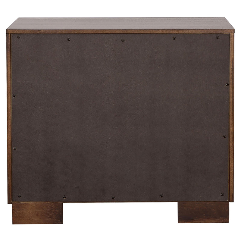 Jessica 5-piece Queen LED Bedroom Set Cappuccino - detail 7