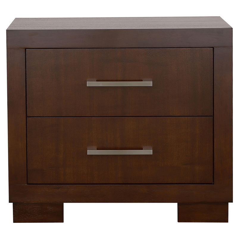 Jessica 5-piece Queen LED Bedroom Set Cappuccino - detail 5