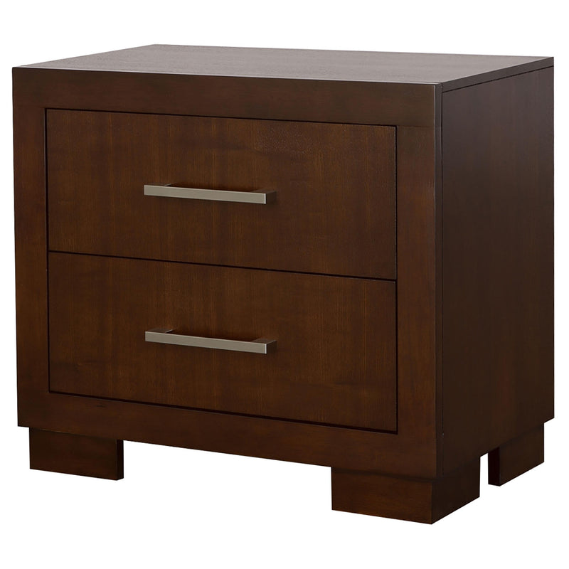 Jessica 2-drawer Nightstand Cappuccino - detail 4