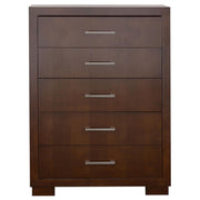 Jessica 5-drawer Bedroom Chest Cappuccino - detail 3