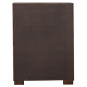 Jessica 5-drawer Bedroom Chest Cappuccino - detail 5