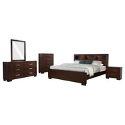Jessica 5-piece Queen Bedroom Set Cappuccino - alternate view