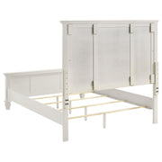 Sandy Beach 5-piece Queen Bedroom Set Cream White - detail 4