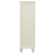 Sandy Beach 5-drawer Bedroom Chest Cream White - detail 5