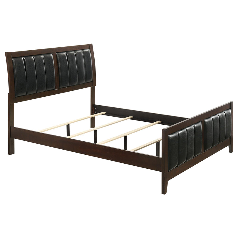 Carlton 5-piece Queen Bedroom Set Cappuccino - detail 3