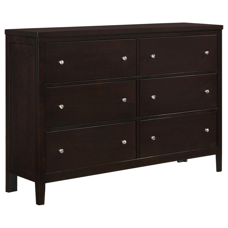 Carlton 5-piece Queen Bedroom Set Cappuccino - detail 7