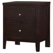 Carlton 2-drawer Nightstand Cappuccino - detail 4