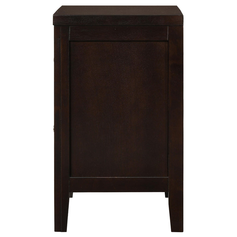 Carlton 2-drawer Nightstand Cappuccino - detail 5