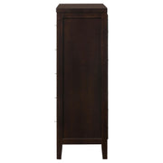 Carlton 5-drawer Bedroom Chest Cappuccino - detail 5