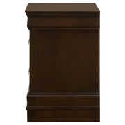 Louis Philippe 2-drawer Nightstand Cappuccino - detail 5