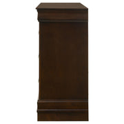 Louis Philippe 6-drawer Dresser Cappuccino - detail 5