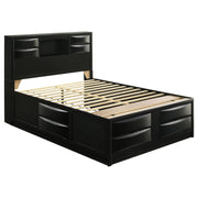 Briana 5-piece Queen Bedroom Set Black - detail 3