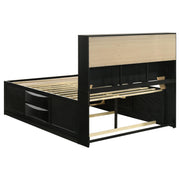Briana 5-piece Queen Bedroom Set Black - detail 4