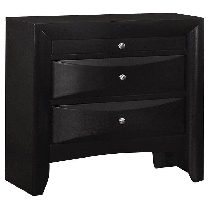 Briana 5-piece Queen Bedroom Set Black - detail 6