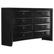 Briana 5-piece Queen Bedroom Set Black - detail 7