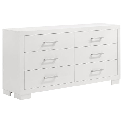Jessica 6-drawer Dresser Snow White - alternate view