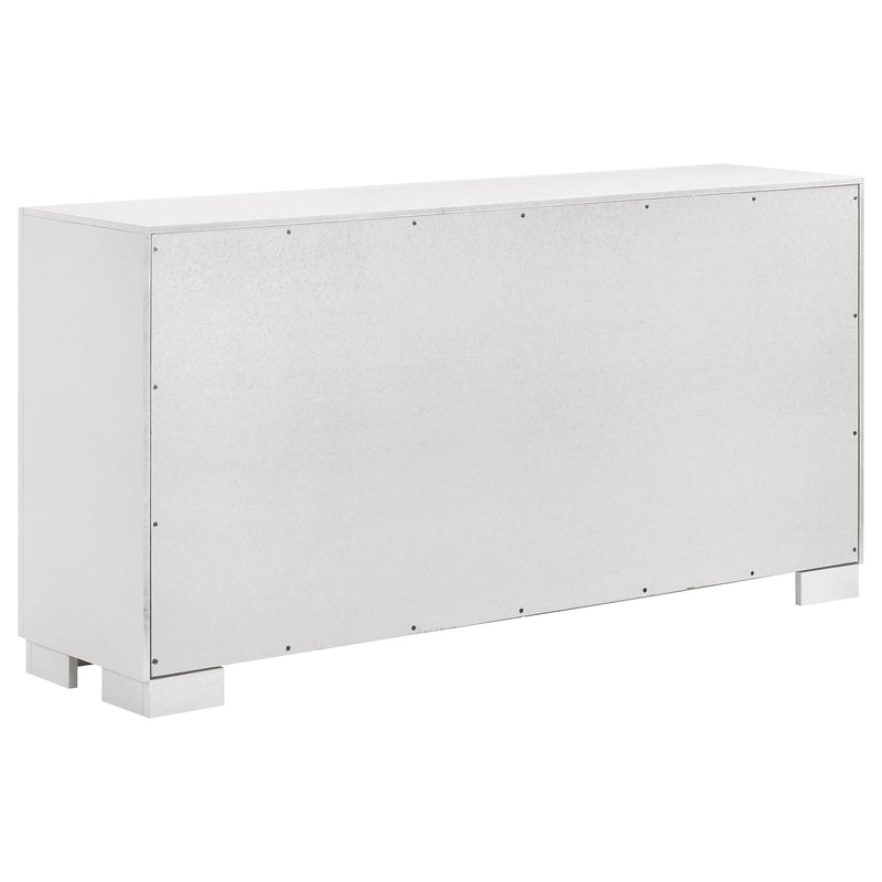 Jessica 6-drawer Dresser Snow White - detail 6