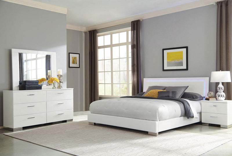 Felicity Bedroom Set (LED Bed)