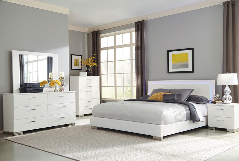 Felicity Bedroom Set (LED Bed)