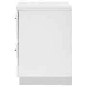 Felicity 2-drawer Nightstand White High Gloss - detail 5