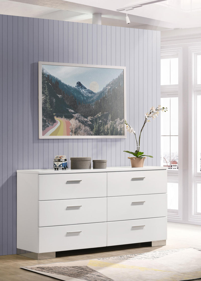 Felicity Bedroom Set (LED Bed)