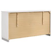 Felicity 6-drawer Dresser White High Gloss - detail 6
