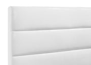 Felicity Eastern King Storage Bed White High Gloss - detail 7