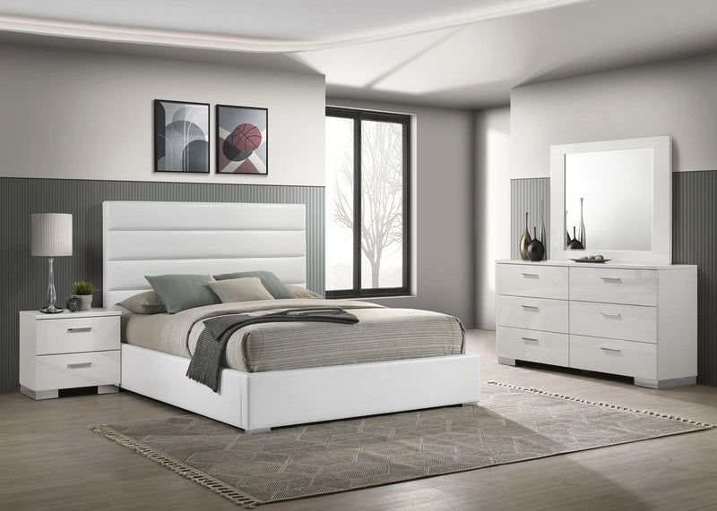 Felicity Bedroom Set (Upholstered Bed)
